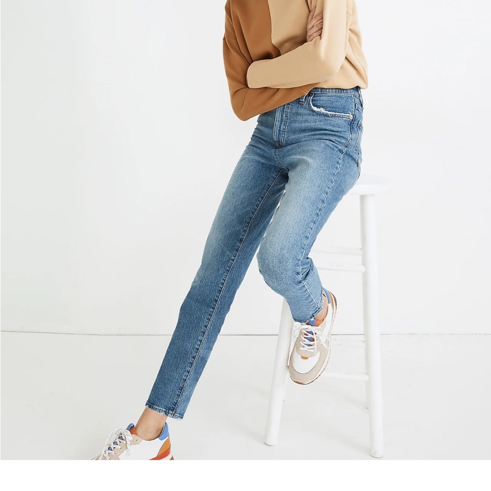 Madewell classic straight jean